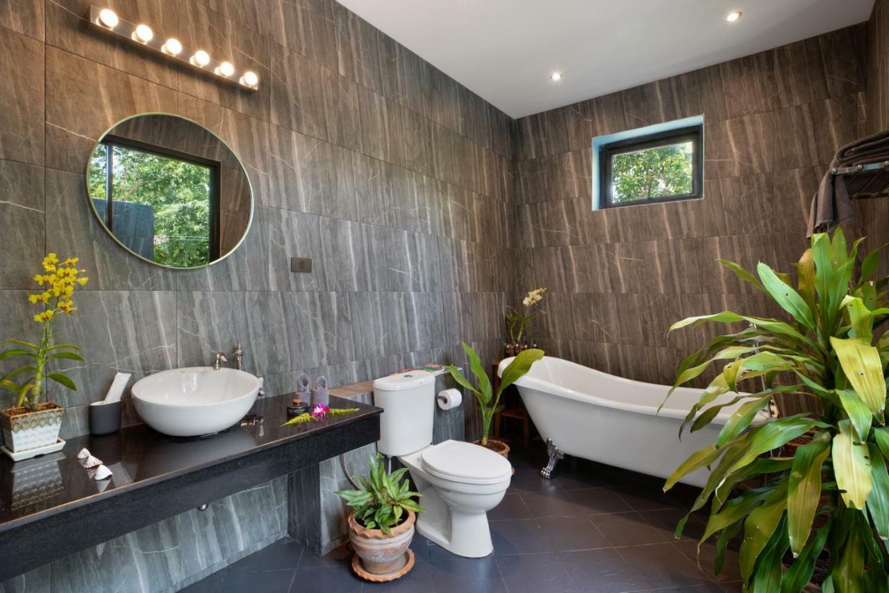 Villa Baan Suaan Kluay Mai Laem Sor Extérieur photo